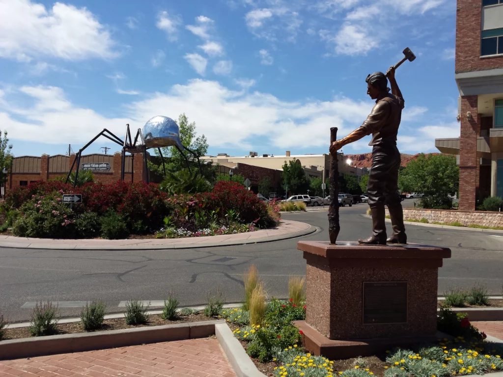 Im Stadtzentrum von St. George