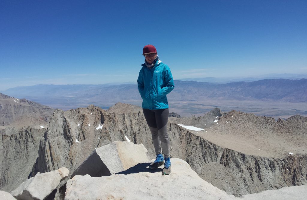 Auf dem Mount Whitney, dem höchsten Berg auf dem Pacific Crest Trail