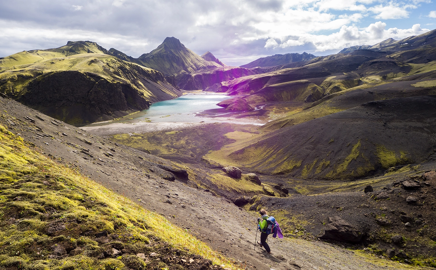 Island Trekking Etappe 2: Vom Langisjór zur monumentalen Eldgjá-Vulkanspalte