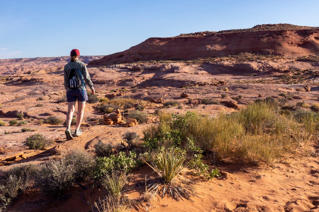 Ich laufe durch die Wüste