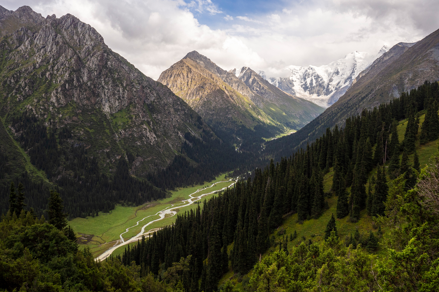 11 Tage Terskej Alatau Traverse in Kirgistan: über die heißen Quellen von Altyn Arashan
