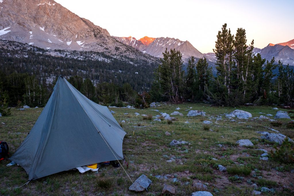 Campground bei South Fork Kings River