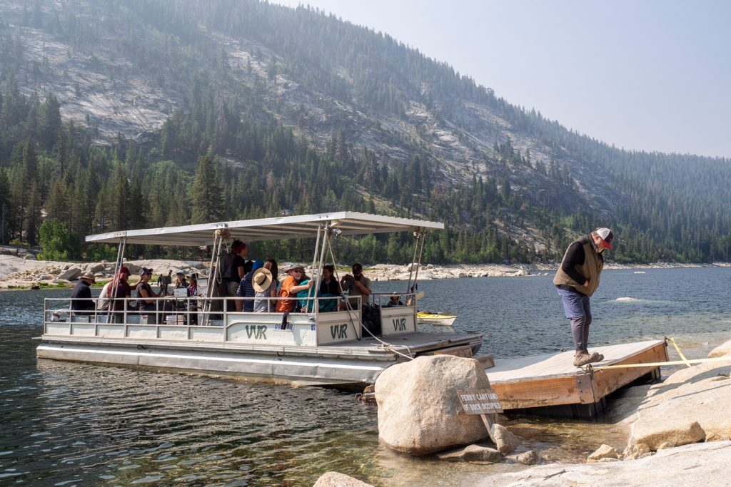 Die Fähre über den Lake Thomas A Edison