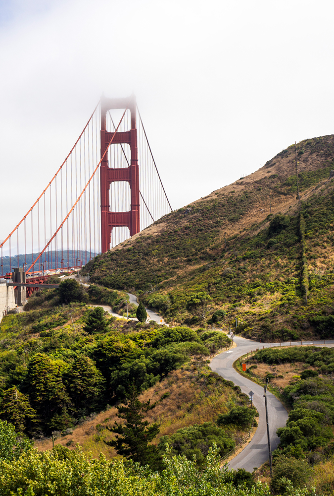 Die Golden Gate Bridge mit dem Rad erkunden