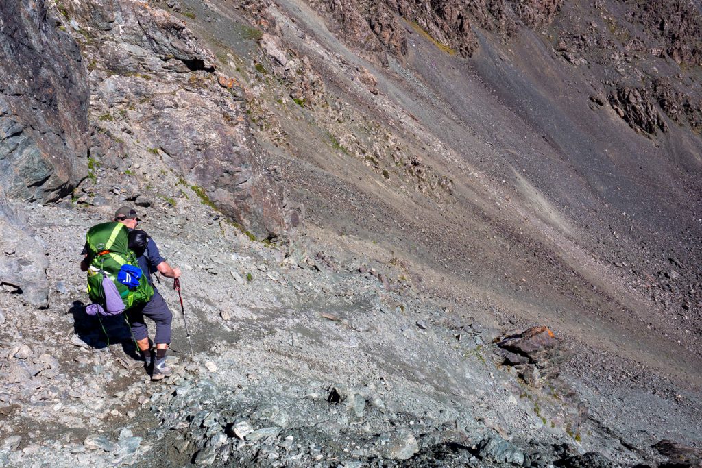Abstiegsroute vom Archa-Tor-Pass