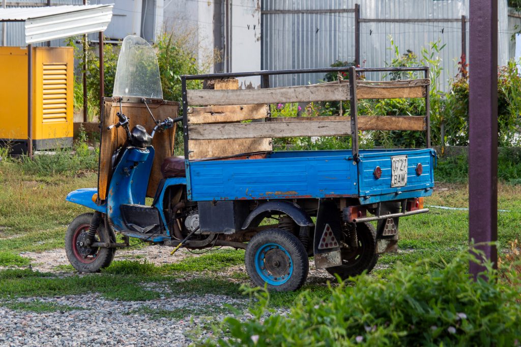 Vehikel in Kirgistan