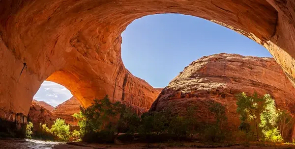 Felsbogen im Coyote Gulch
